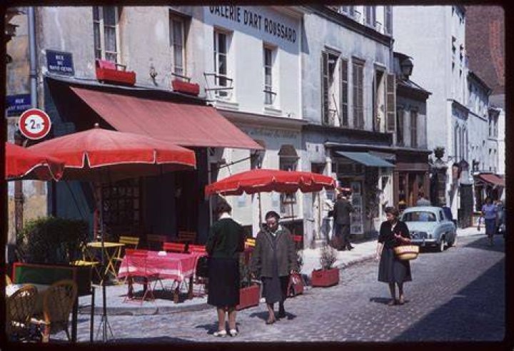 Streets of Paris in 1960 PHOTOGRVPHY
