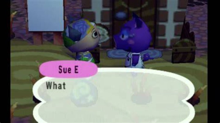 SUE E IS EVIL!!! Animal Crossing used to be so much darker