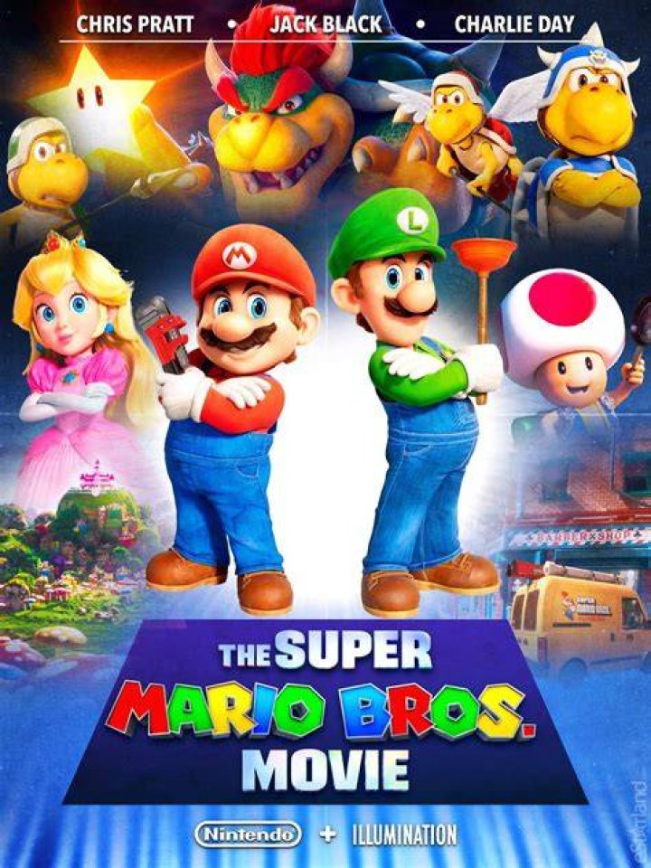 Super Mario Bros The Movie Poster Illumination by blackdoom0 on DeviantArt