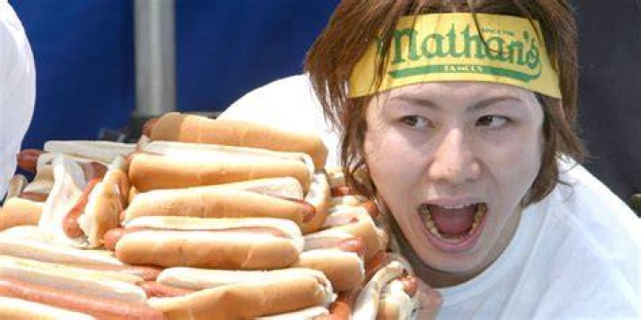 Takeru Kobayashi vs. a Kodiak bear Remembering TV&rsquo;s greatest hot dog