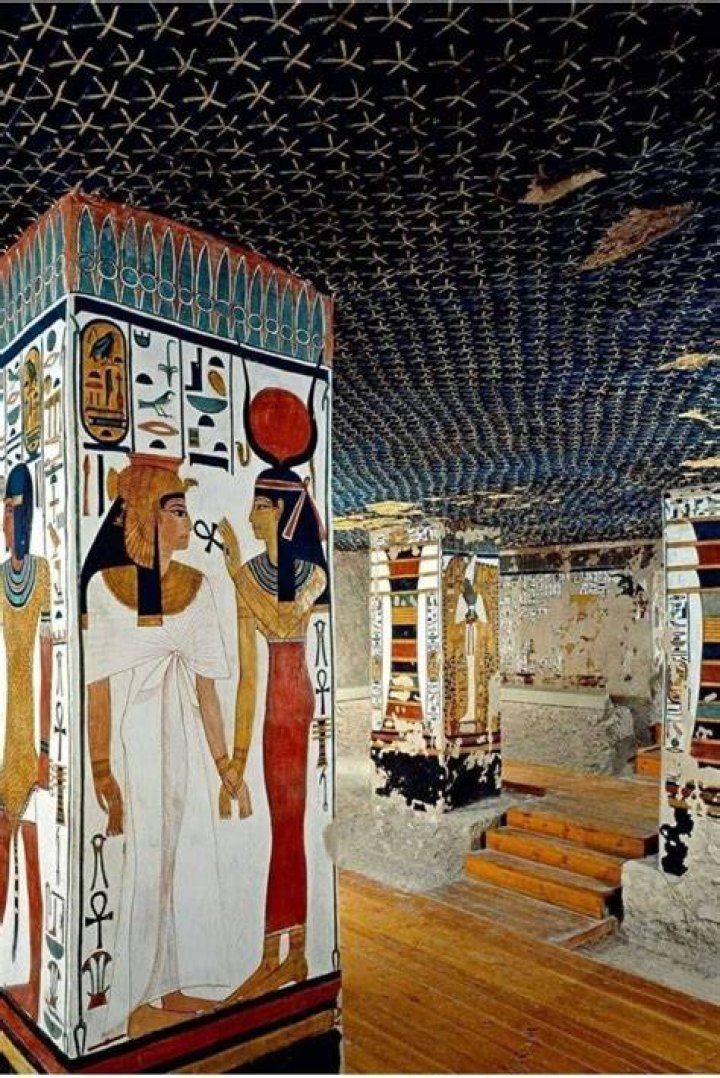 The Ancient Egypt QV66 Tomb of Queen Nefertari at The Valley of The