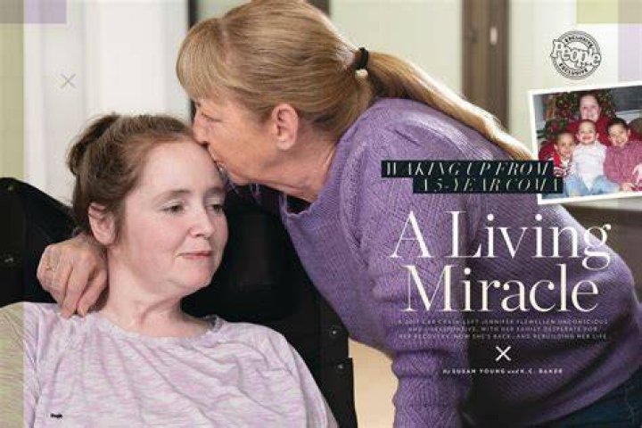 The miracle of Jennifer Flewellen For five years she was in coma and