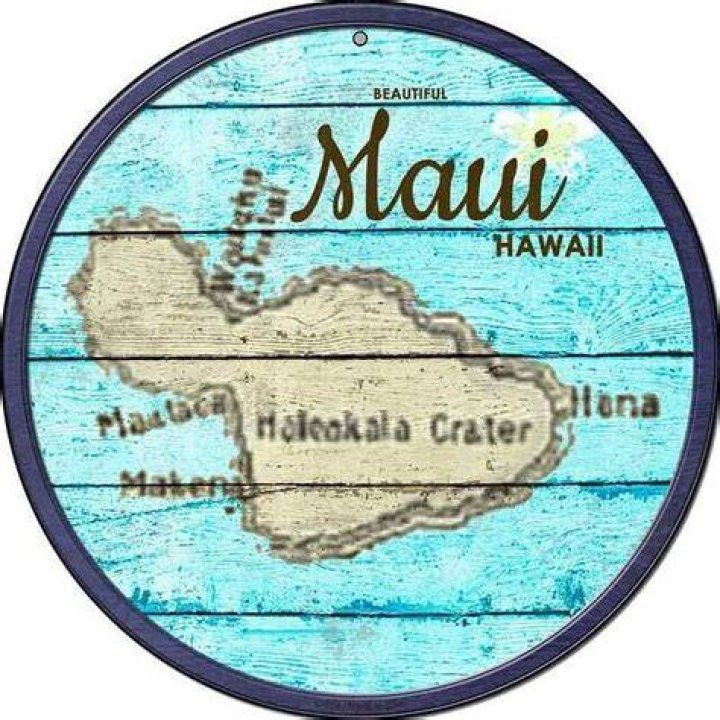 to Maui Novelty sign, Novelty, Decor