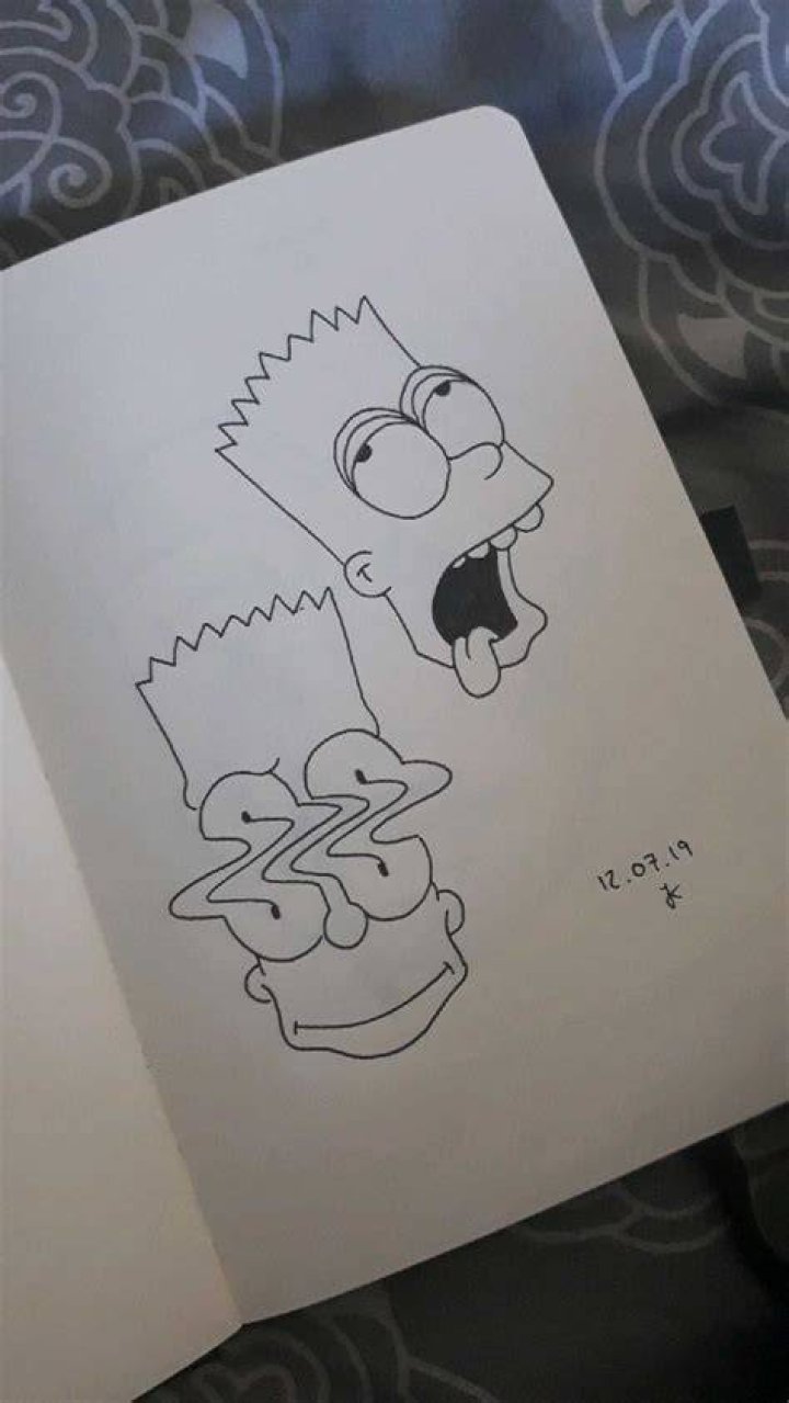 Trippy Cartoon, Easy Disney Drawings, Rapper Art, Phone Art, Stencil