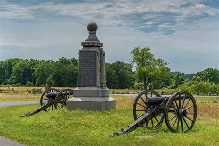 Two Cannons at Gettysburg Photograph by Bill Cannon Fine Art America