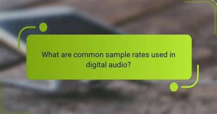 Understanding digital audio Sample rates, aliasing, bit depth and