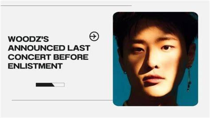 Unveiling Woodz's Final Concert Before Military Enlistment: Discoveries And Insights