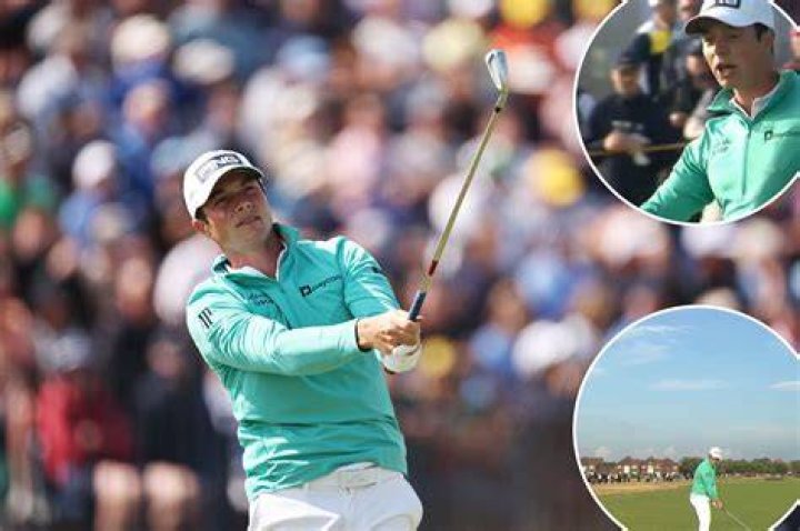 Viktor Hovland pooped on by bird at Open Championship 'I just got s&mdash;t on'