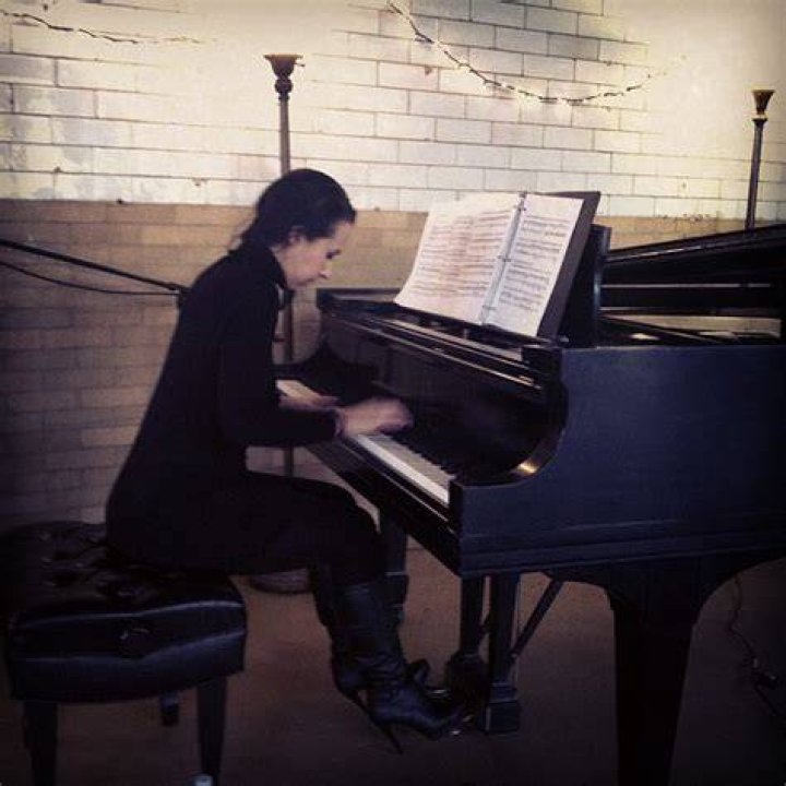 Warming up on the Steinway at Heinz Hall in Pittsburgh Deanna