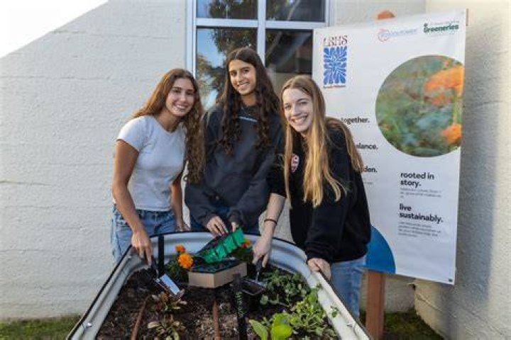 Webster Students Install Edible Food Forest At Challenger 7 Park