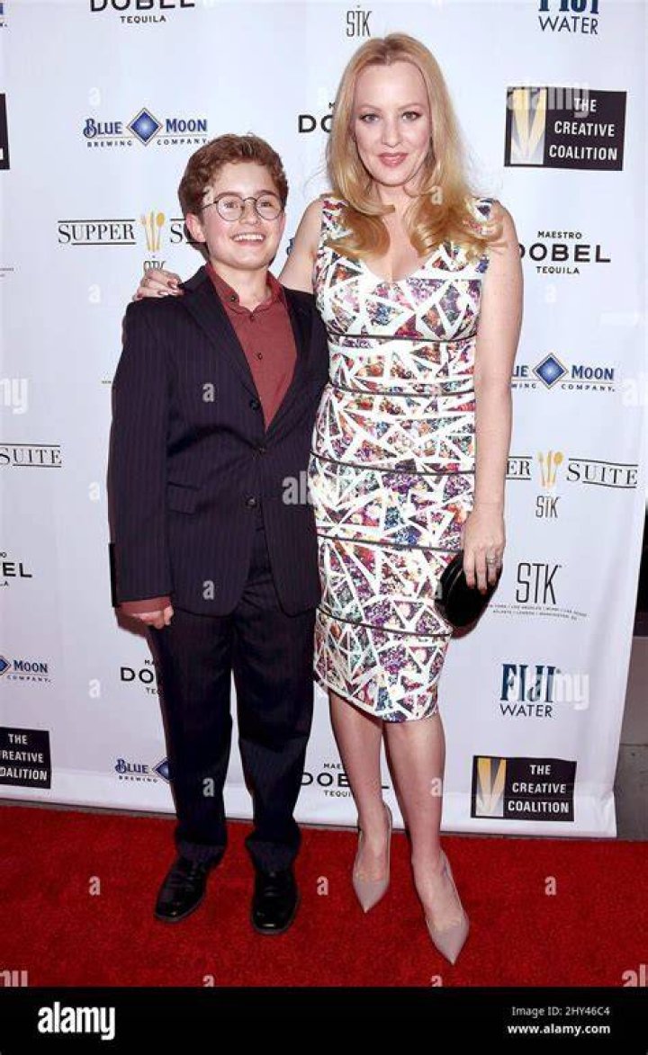 Wendi McLendonCovey and Sean Giambrone from Emmys 2018 PreAward Show