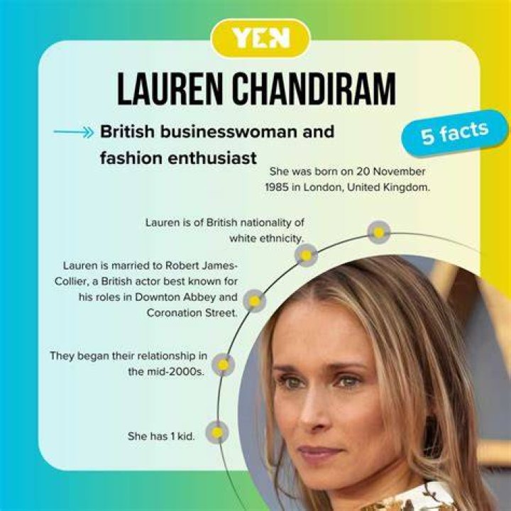 Who is Lauren Chandiram? All you need to know about Robert James