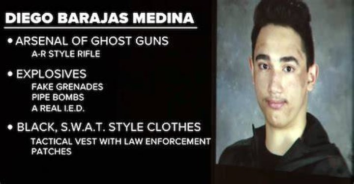 Who was Diego Barajas Medina? Man laden with weapons and IEDs killed