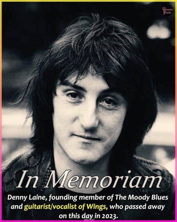 Wings, The Moody Blues founding member Denny Laine on his career